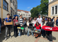„No Backpack Day” la Colegiul Național „Andrei Mureșanu” Dej. Elevii au impresionat prin creativitate