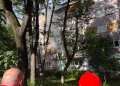 Incendiu în Satu Mare. O femeie resuscitată, o altă persoană găsită carbonizată