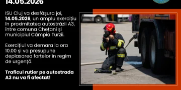Exercițiu ISU pe Autostrada A3. Va fi activat Planul Roșu de Intervenție