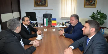 Delegație siriană, primită la Consiliul Județean Cluj pentru discuții privind colaborarea bilaterală
