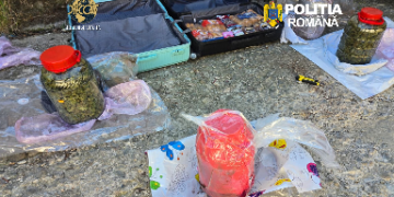 2 persoane arestate preventiv pentru trafic de droguri. Anchetatorii au descoperit aproximativ 4 kilograme de canabis