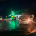 Accident la intrarea în Gherla dinspre Cluj-Napoca. Un autoturism a fost grav avariat