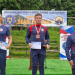 Pompierul sătmărean Kompasz Gabriel, pe podium la competiția națională „Scări pe Toaca”. Locul II la categoria peste 41 de ani