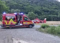 Accident cu motocicletă lângă Muntele Rece. Un minor de 13 ani este inconștient