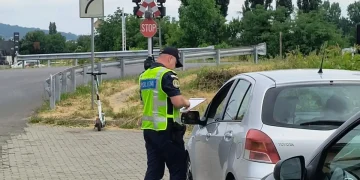 Polițiștii de la Transporturi Mureș au aplicat 67 de amenzi în cadrul acțiunii „Blocada”