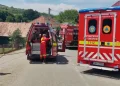 Accident rutier grav în Bistrița-Năsăud. O persoană este încarcerată