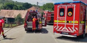 Accident rutier grav în Bistrița-Năsăud. O persoană este încarcerată