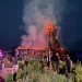 VIDEO Biserică monument istoric distrusă de flăcări în Maramureș