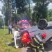 Accident rutier în Sebeș. Pompierii intervin în zona Parcului Arini