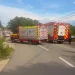 Accident rutier lângă Sebeș. O femeie a fost găsită în stare de șoc