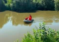 Căutările reluate cu scafandri. Persoană dispărută în apele râului Mureș, la Luduș