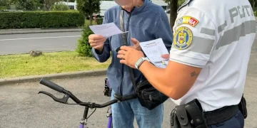 Peste 250 de sancțiuni aplicate în Brașov. Pietonii, bicicliștii și utilizatorii de trotinete, în vizorul polițiștilor