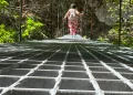 Podul 3 din Cheile Turzii a fost refăcut. Vechea structură din lemn a fost înlocuită cu una metalică