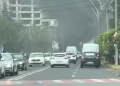 Mașină cuprinsă de flăcări pe strada George Coșbuc din Baia Mare