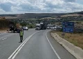 Accident pe centura Vâlcele-Apahida: Un șofer a ajuns la spital după ce mașina sa s-a răsturnat pe carosabil