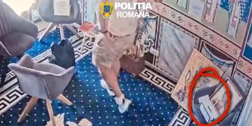 VIDEO | Domnul a dat, el a luat. Furt din cutia milei surprins de cei de la Aeroportul Brașov-Ghimbav