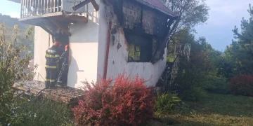 Detașamentul de pompieri Dej, intervenție lângă Nicula