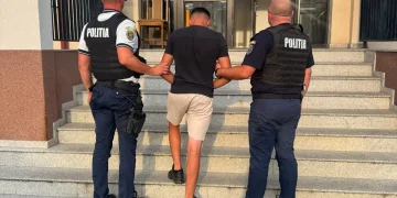 Urmărire în trafic la Borșa. Un șofer cu permisul suspendat a lovit autospeciala Poliției