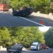 Accident între Brașov și Poiana Brașov. Mașină s-a răsturnată în mijlocul șoselei