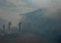 Incendiu în apropiere de Satu Mare. Mai multe animale surprinse de flăcări într-o anexă gospodărească