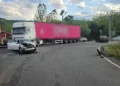 Accident lângă Căpușu Mare. 2 persoane au fost transportate la spital