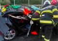 Accident lângă Săliște. 4 persoane, printre care 2 copii, au ajuns la spital