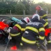 Accident lângă Săliște. 4 persoane, printre care 2 copii, au ajuns la spital