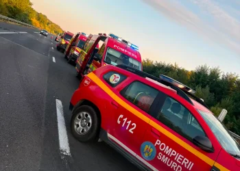 Accident lângă Săliște. 4 persoane, printre care 2 copii, au ajuns la spital