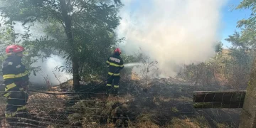 Avertisment ISU Bihor! 15 incendii de vegetație într-un singur weekend
