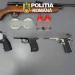 6 arme neletale, dar deținute ilegal, descoperite în județul Sibiu. 5 persoane cercetate penal