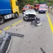 Accident în județul Sibiu. Mașina unui clujean s-a izbit de un autocamion