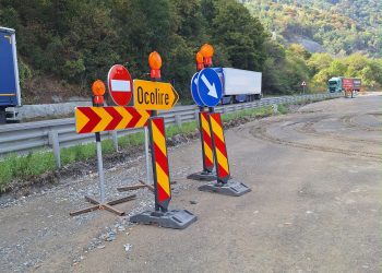 Atenție șoferi! Trafic deviat pe DN7 din cauza lucrărilor la Autostrada Sibiu-Pitești. Măsura rămâne în vigoare până la finalul anului