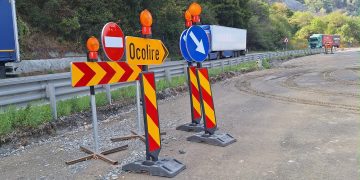 Atenție șoferi! Trafic deviat pe DN7 din cauza lucrărilor la Autostrada Sibiu-Pitești. Măsura rămâne în vigoare până la finalul anului