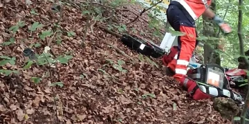 Accident mortal în Bihor. Motociclist căzut într-o râpă