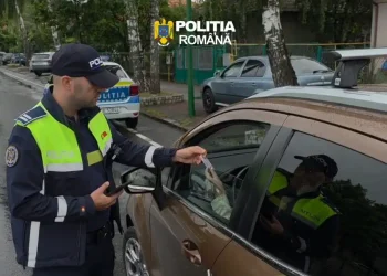 Acțiune de amploare a poliției în cartierul Noua din Brașov. Filtre rutiere și amenzi de 3 mii de lei