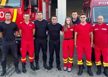 Eroii de serviciu. Fetiță de nici 2 ani, salvată de pompierii din Florești