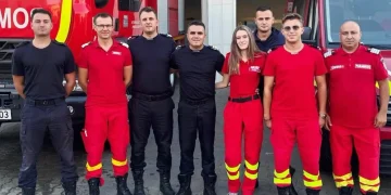 Eroii de serviciu. Fetiță de nici 2 ani, salvată de pompierii din Florești