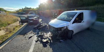 Încă un accident pe centura Vâlcele-Apahida. 2 bărbați au ajuns la spital
