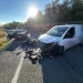 Încă un accident pe centura Vâlcele-Apahida. 2 bărbați au ajuns la spital
