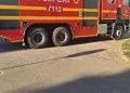 Copil blocat într-o mașină în Sighișoara. Intervenție pe strada Gării
