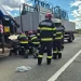 Prin sub un camion. Accident pe centura din Alba Iulia