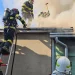 Incendiu la un magazin de încălțăminte pe strada Cloșca din Satu Mare