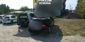 FOTO Razie pe DN7, în Sibiu. 124 de amenzi în patru ore, majoritatea pentru viteză