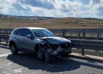 Tânăr de 19 ani, rănit într-un accident pe A10, între Aiud și Turda