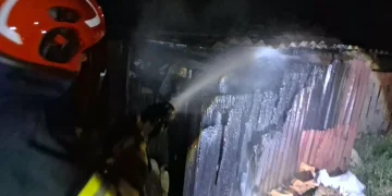 Incendiu la o bucătărie de vară din Iara. Focul a pornit de la coșul de fum