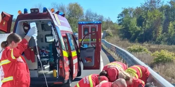 Accident în Bihor. Motociclist în stare gravă