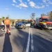 Bărbat scos din mașină de pompierii clujeni în urma unui accident semnalat la Topa Mică