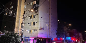VIDEO Incendiu într-un cămin studențesc din Cluj-Napoca