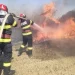 4 incendii într-o singură zi în Bihor. Un bărbat a fost rănit cât timp încerca să stingă flăcările