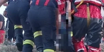 Trupul neînsuflețit al unui bărbat, găsit în apele Crișului Repede din Oradea. Intervenție rapidă a pompierilor